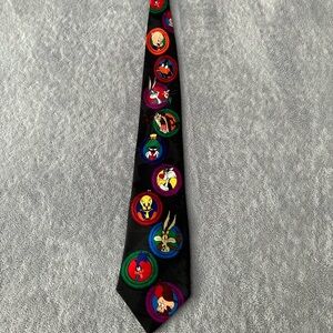Looney Tunes vintage neck tie